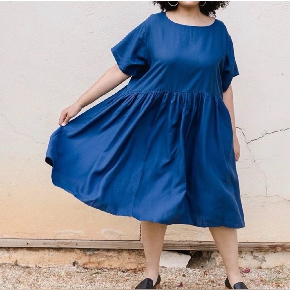 Tradlands Nico Dress XS Blue
